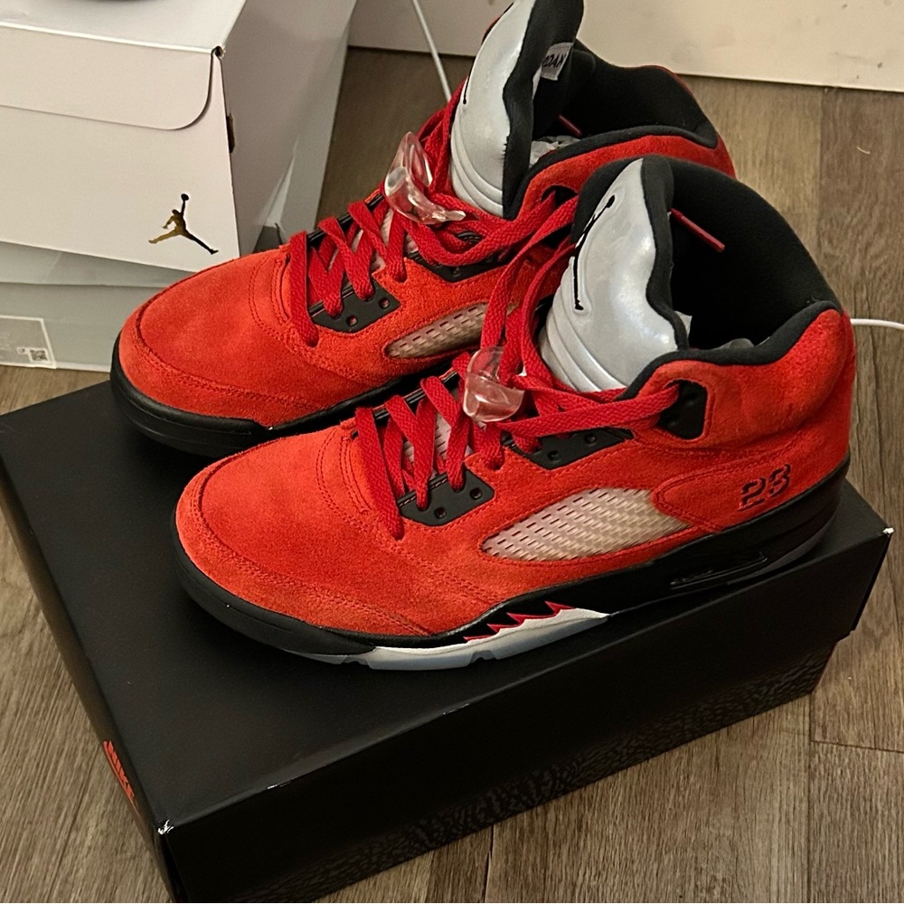 Jordan 5's raging bulls